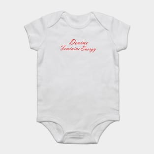 divine feminine energy Baby Bodysuit